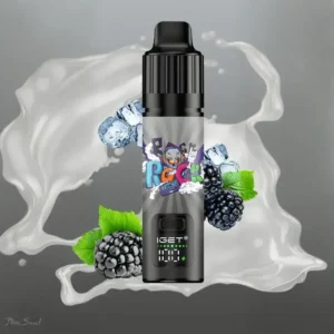 IGET BAR PLUS S3 10000 | Blackberry Ice Delight – 10,000 Puffs of Crisp Fruity Bliss