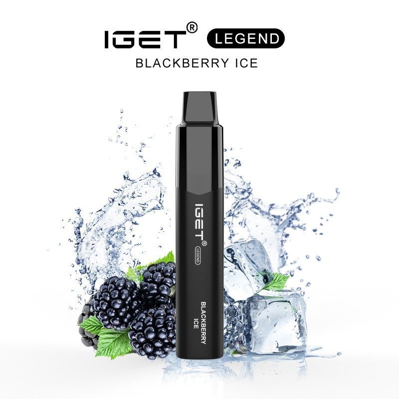 IGET LEGEND BLACKBERRY ICE – 4000 PUFFS