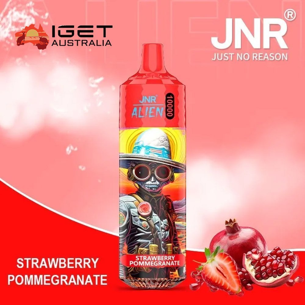 JNR ALIEN STRAWBERRY POMEGRANATE – 10000 PUFFS